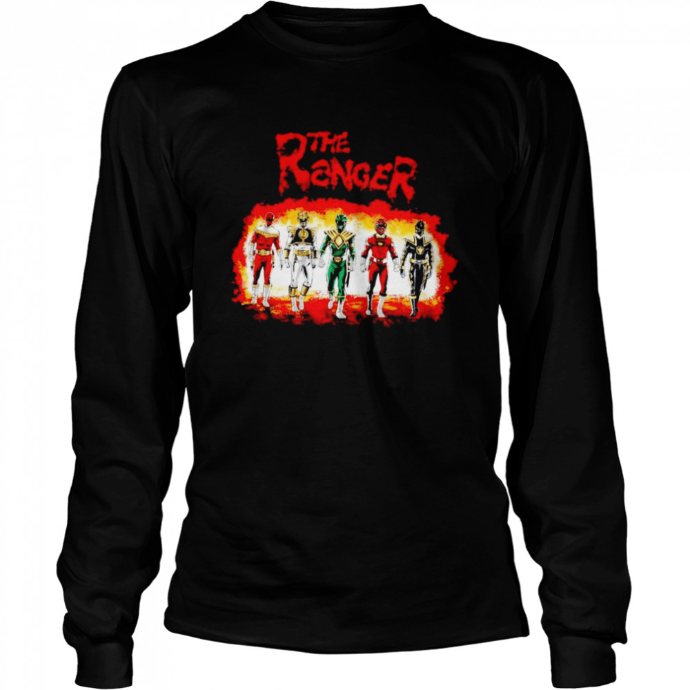 Power Rangers the ranger shirt Long Sleeved T-shirt