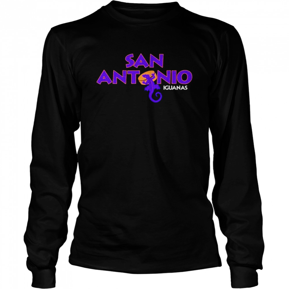 San Antonio Iguanas Shirt Long Sleeved T-Shirt