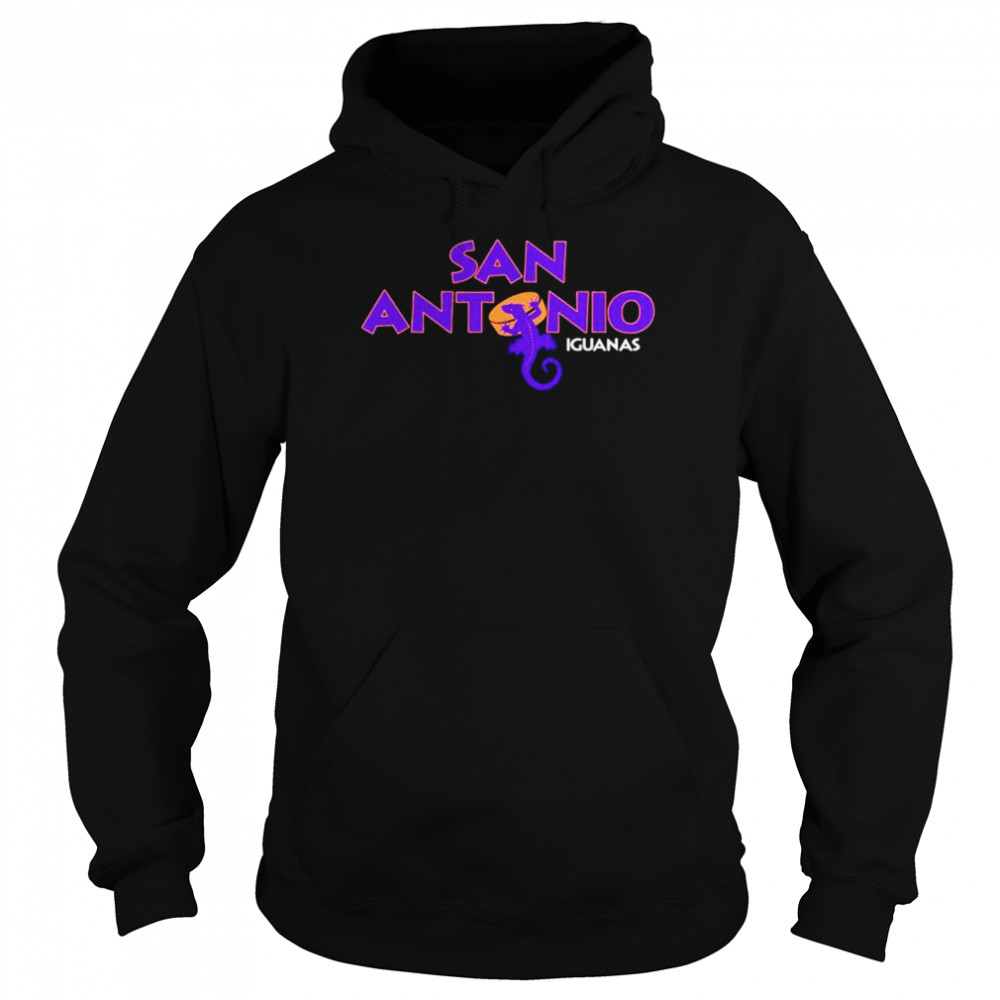 San Antonio Iguanas Shirt Unisex Hoodie