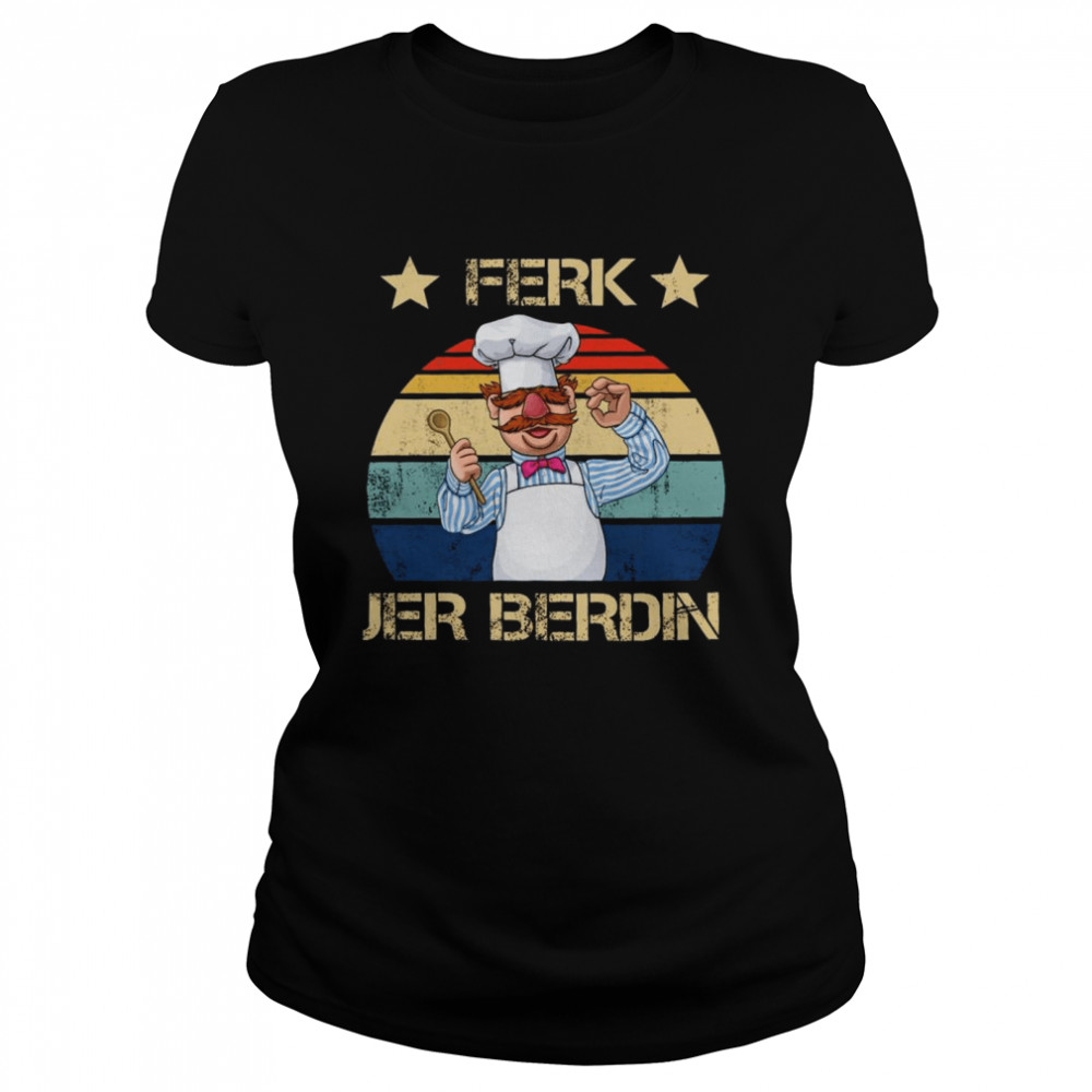 Vintage Ferk Jer Berdin 2021  Classic Women's T-shirt