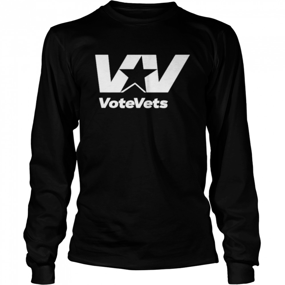 Votevets Merch Votevets Logo Shirt Long Sleeved T-Shirt