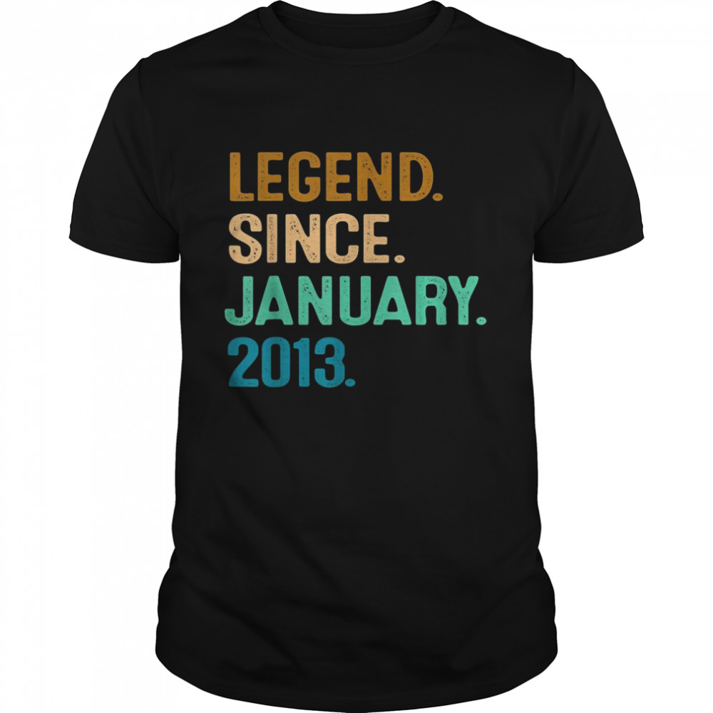 Legend Since January 2013  Classic Men's T-shirt