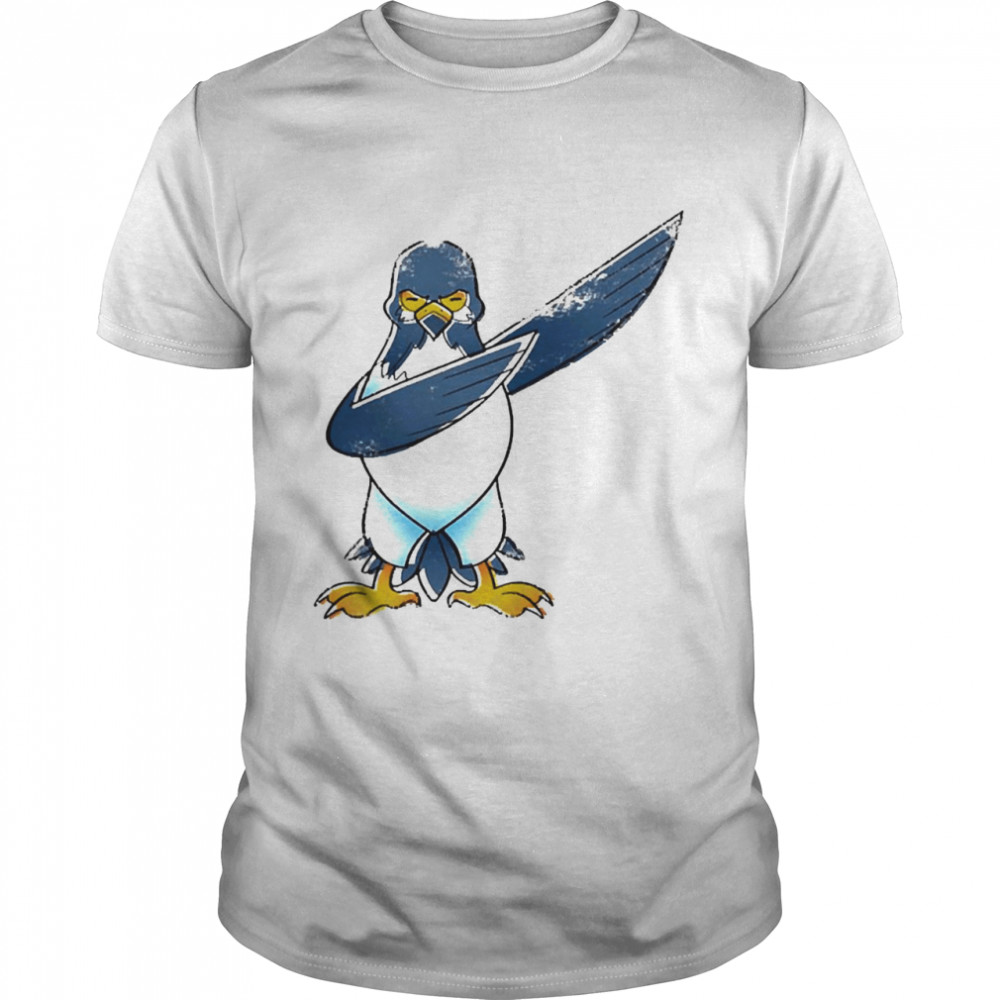 Falcon Bird Ornithologist Dabbing Falcon  Classic Men's T-shirt