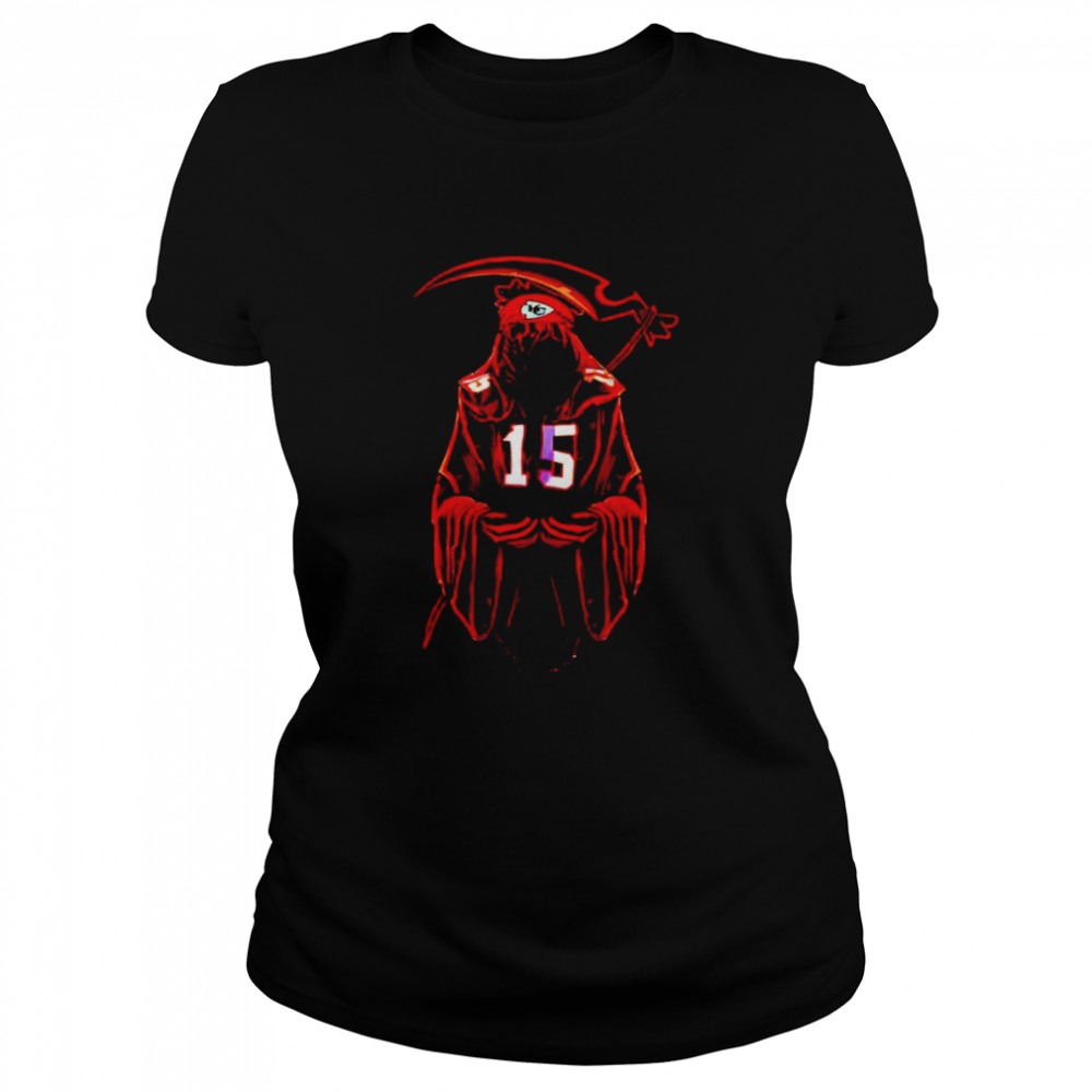 Kansas City Chiefs Patrick Grim Reaper Mahomes Shirt Classic Women'S T-Shirt