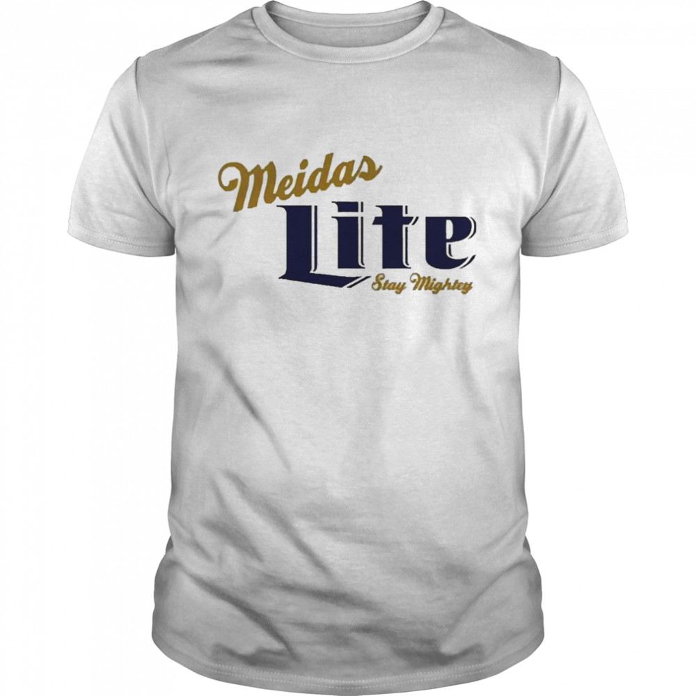 Lite Stay Mighty  Midas Touch Merch Meidas Lite  Classic Men's T-shirt