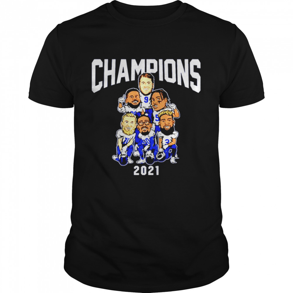 Los Angeles Champs Caricatures 2021 shirt Classic Men's T-shirt