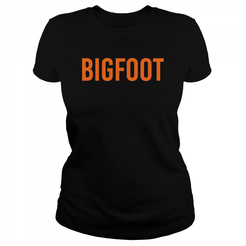 Bigfoot t-shirt Classic Women's T-shirt