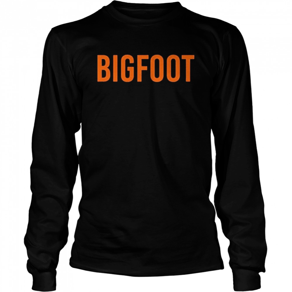 Bigfoot t-shirt Long Sleeved T-shirt