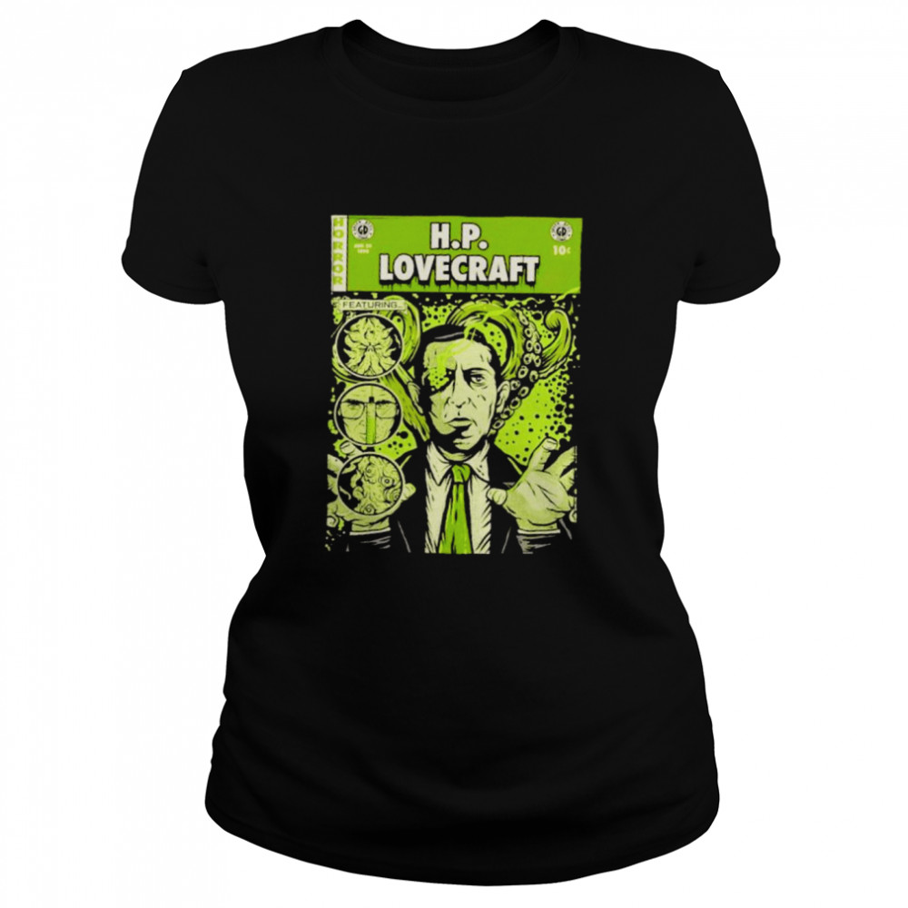 Cthulhu Lovecraft Comics shirt Classic Women's T-shirt