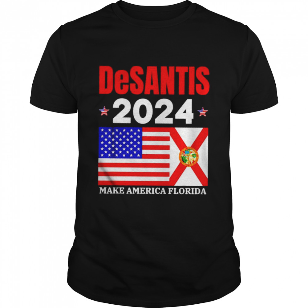 DeSantis 2024 make America Florida shirt Classic Men's T-shirt