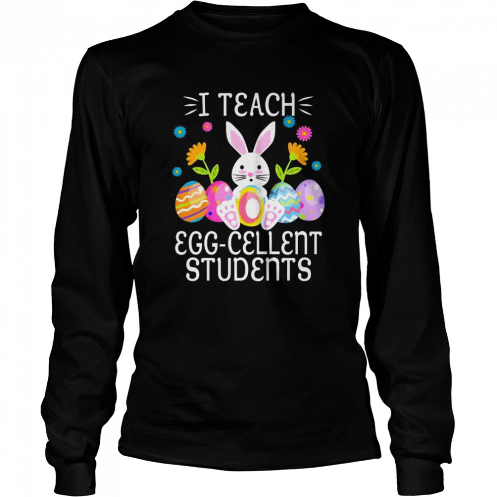 Egg Cellent Teacher Women  Long Sleeved T-shirt