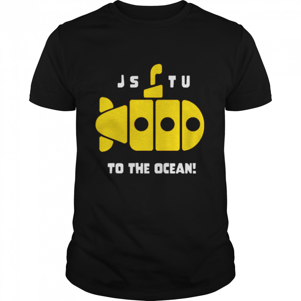 Jstu to the ocean shirt Classic Men's T-shirt
