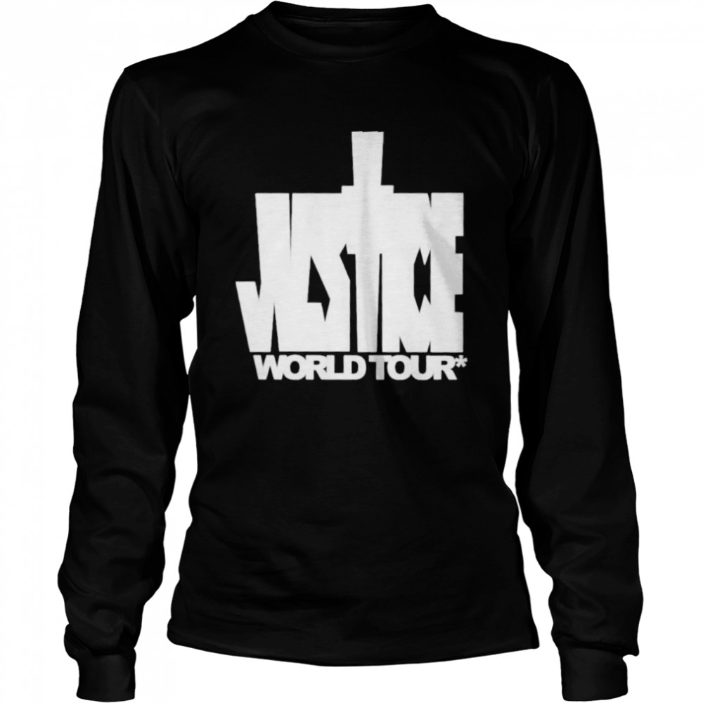 Justice World Tour 2022 shirt Long Sleeved T-shirt