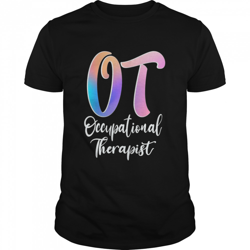Occupational Therapy Crew Back to School Matching Group OT  Classic Men's T-shirt