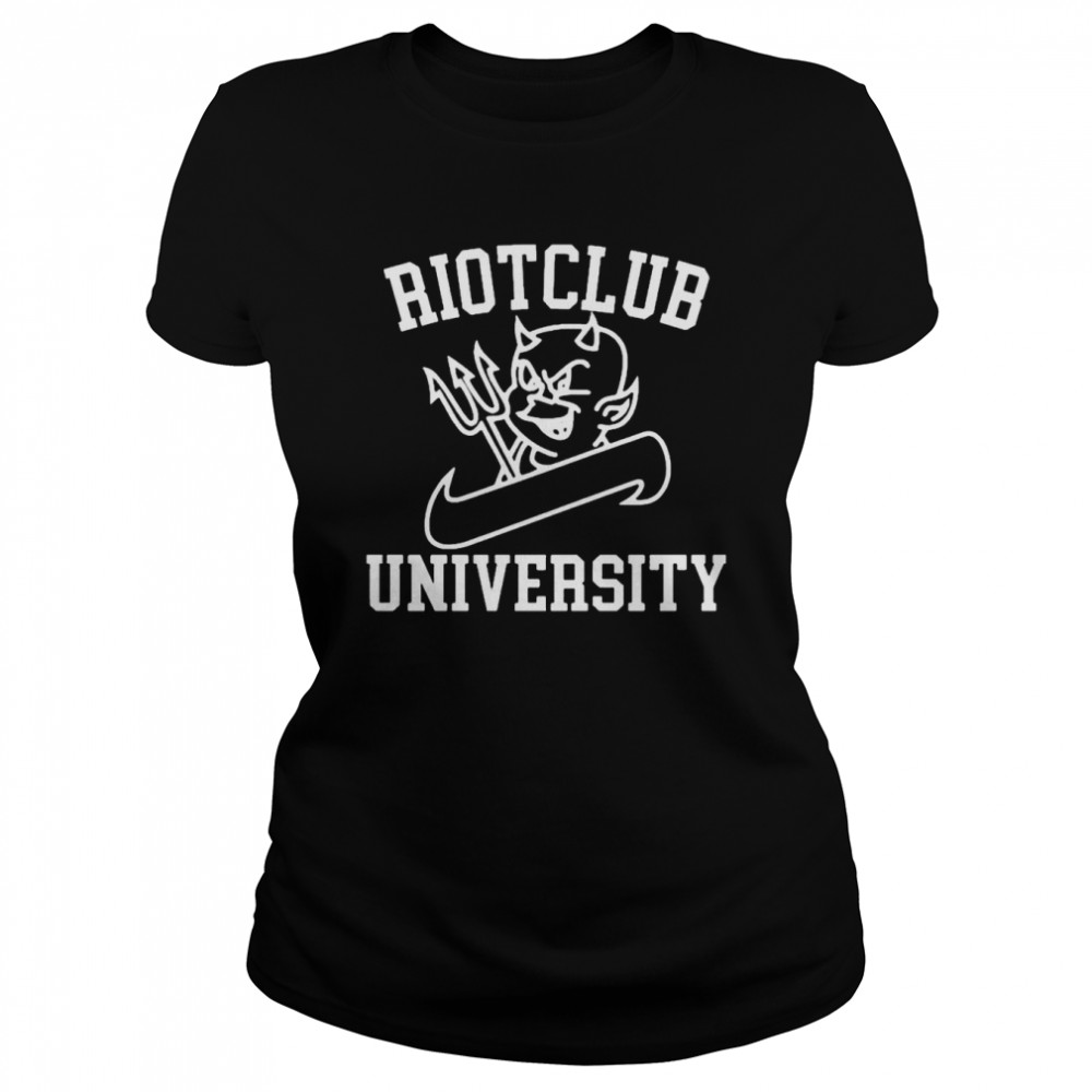 Perccolo Riot Club University shirt Classic Women's T-shirt