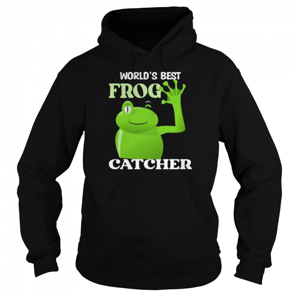 Retro frog catcher  Unisex Hoodie