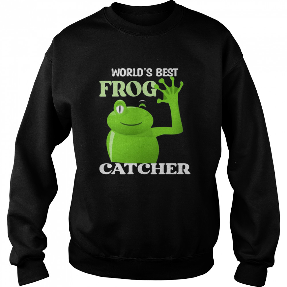 Retro frog catcher  Unisex Sweatshirt