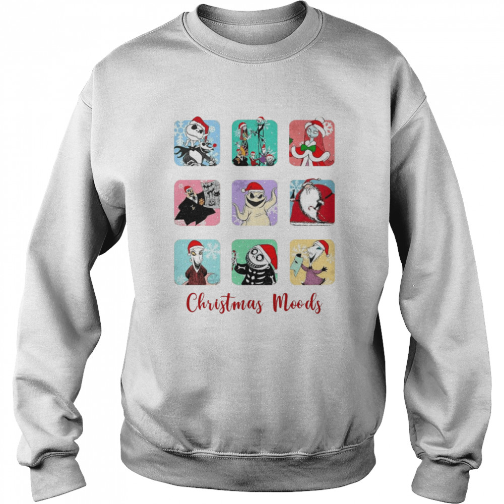 Disney The Nightmare Before Christmas Characters Shirt Unisex Sweatshirt