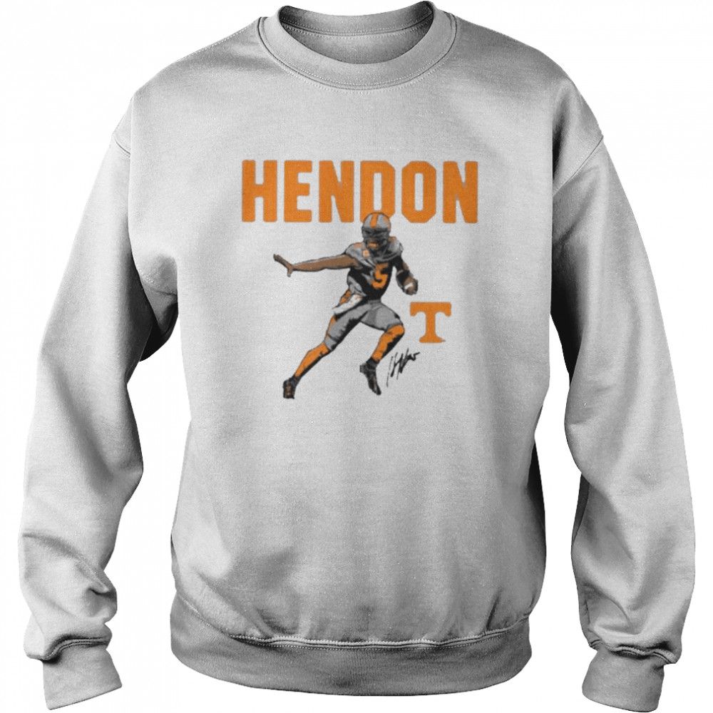 Hendon Hooker Tennessee Volunteers Signature Pose Shirt Unisex Sweatshirt