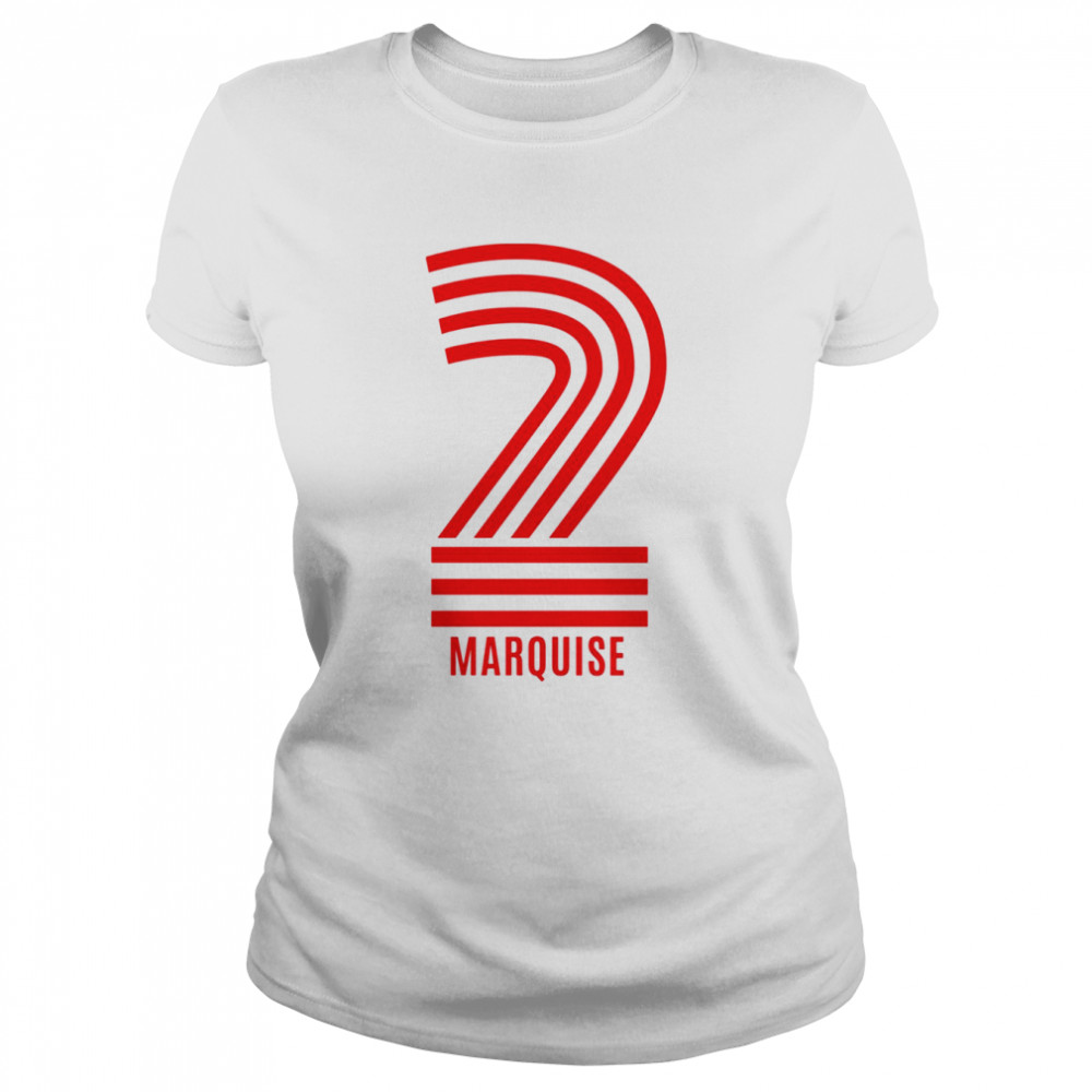Marquise Brown Number 2 Wide Receiver Team Cardinals Shirt Classic Women'S T-Shirt