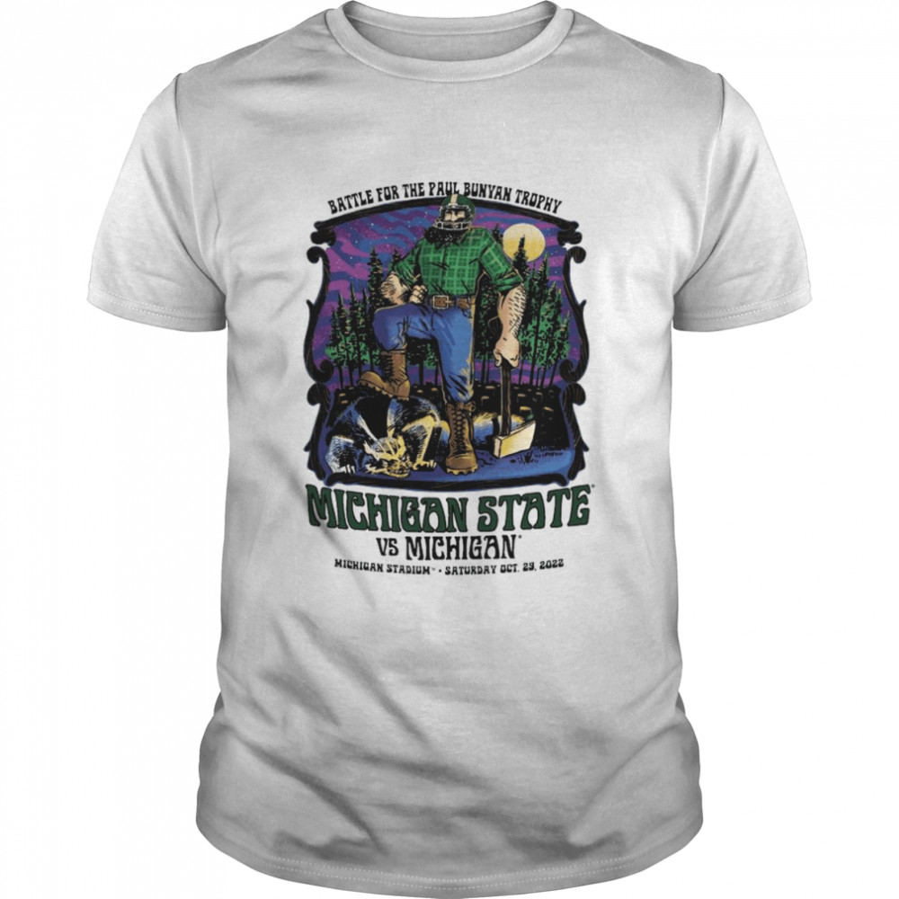 Michigan State Spartans vs Michigan Wolverines Game Day 2022 matchup T-Shirt