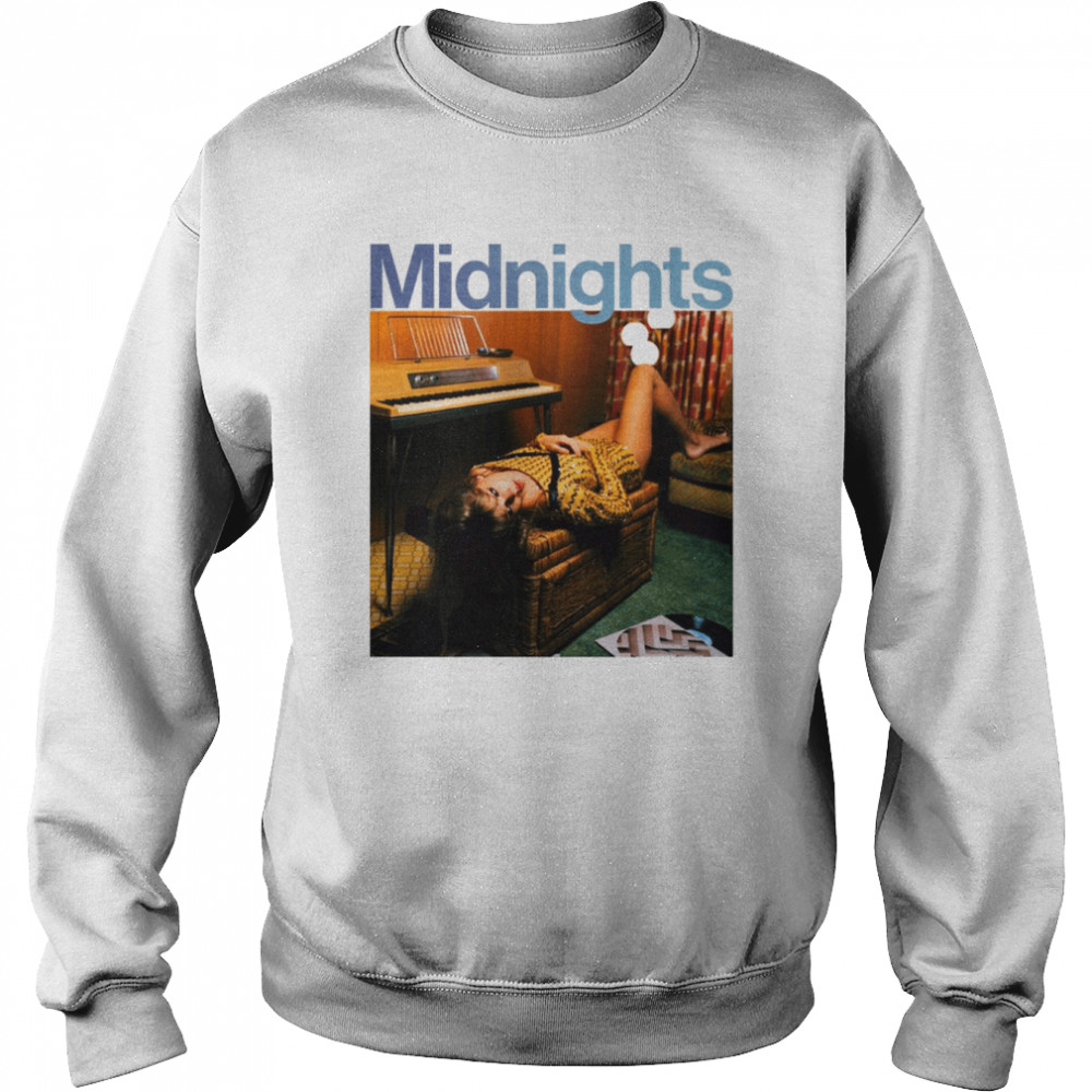 Midnights Album Cover Ts Taylor Swft Ver 1 Shirt Unisex Sweatshirt