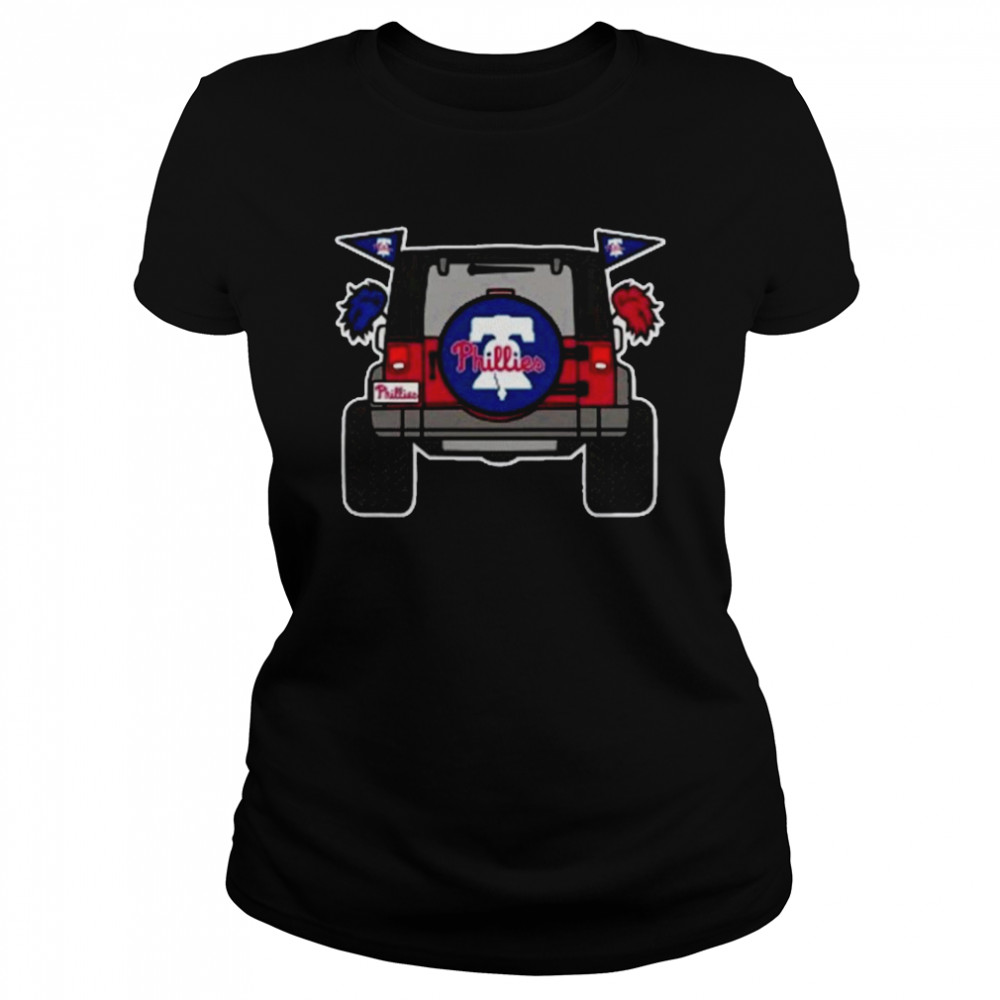 Philadelphia Phillies Jeep 2022 World Series Shirt Classic Women'S T-Shirt