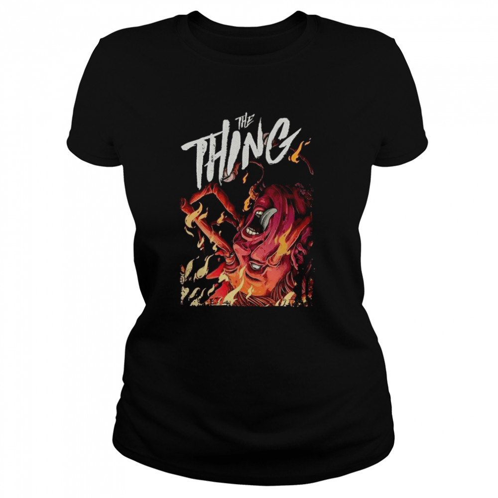 The Thing Horror Movie Shirt Classic Women'S T-Shirt