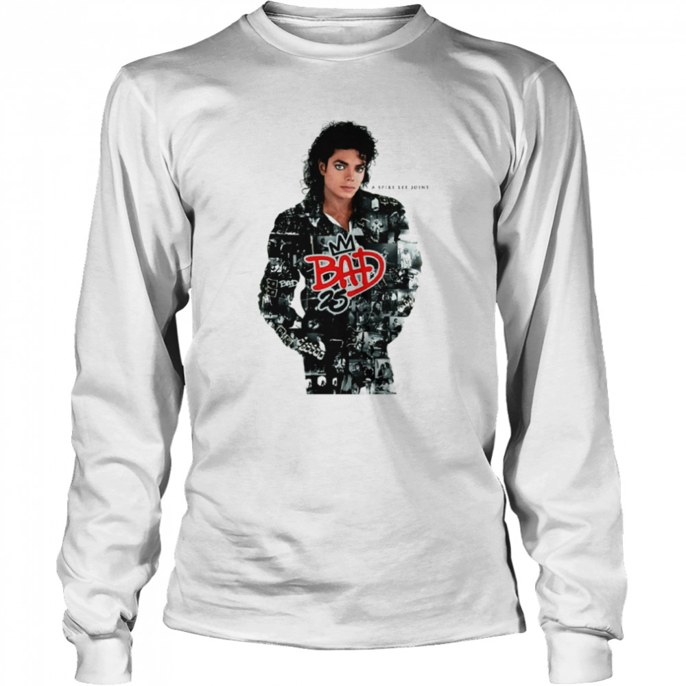 The Bad King Michael Jackson Pop Music shirt Long Sleeved T-shirt