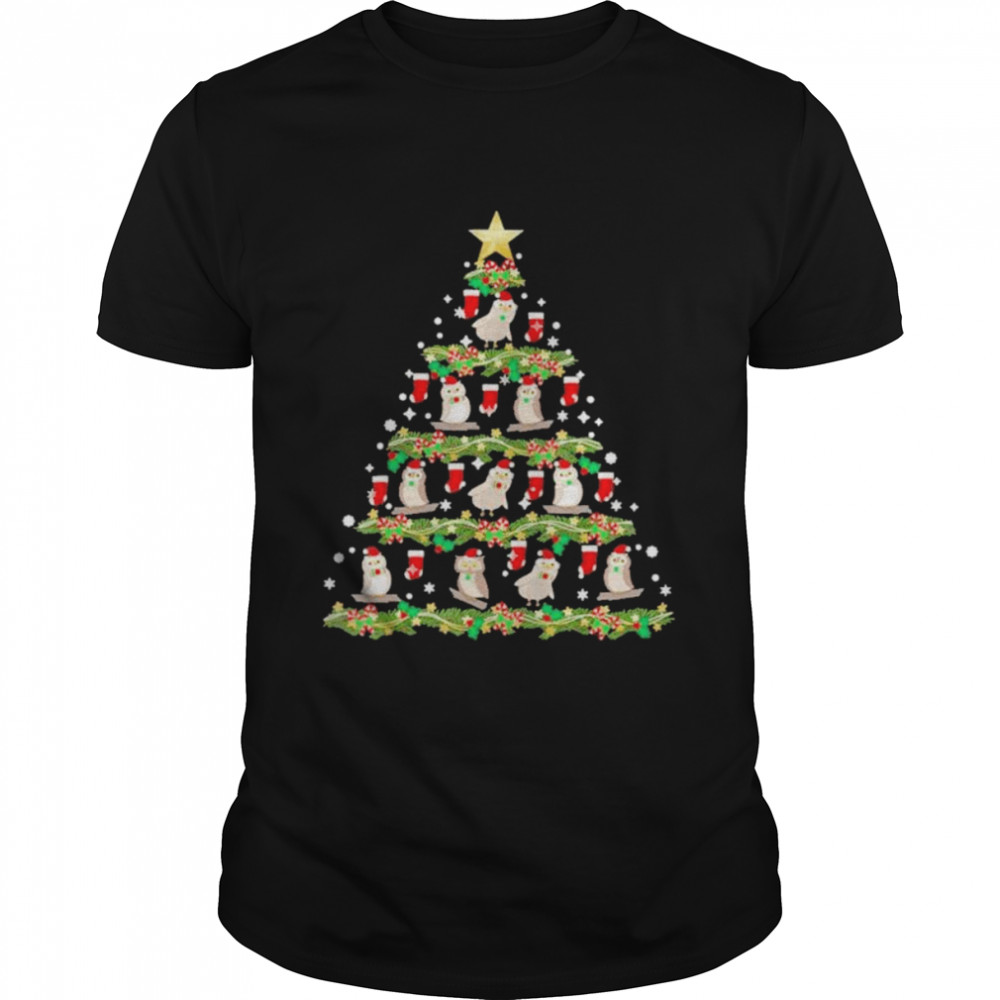 Owl Christmas Tree 2022 shirt